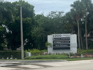 Corporate place sign